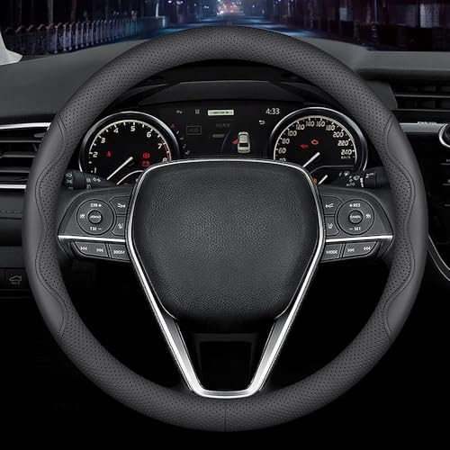 Nappa Premium Leather car Steering Wheel Cover
