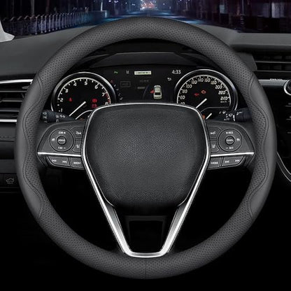 Nappa Premium Leather car Steering Wheel Cover