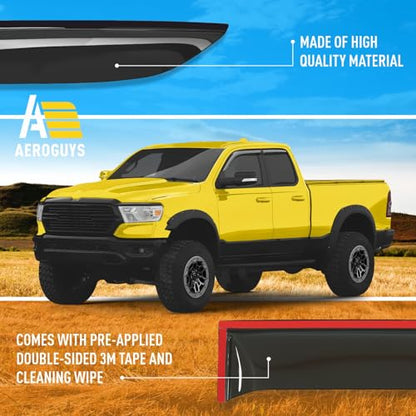 Extra Durable Window Deflectors Tape (4 Count)