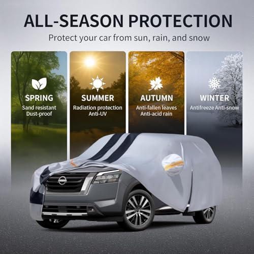 Multi Layer Car Cover Custom Fit for Nissan Pathfinder