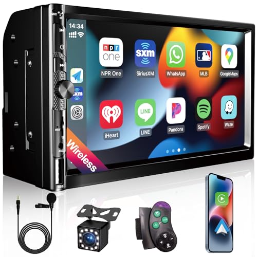 7 Inch Car Stereo with Wireless Apple CarPlay