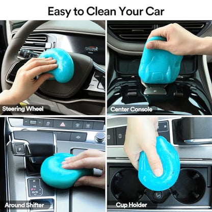 Car Cleaning Gel Car Clean Putty (5.6 Ounce)