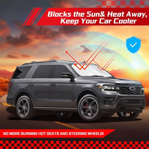 Windshield Sun Shade for Ford Expedition 2018