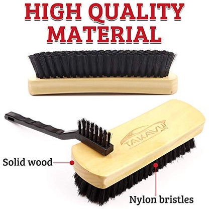 Leather & Upholstery Cleaning Brush Set (2 Count)