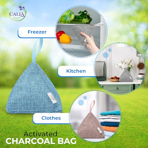 4 Pack Bamboo Charcoal Air Purifier Bags 200 Grams Each (28 Ounce)