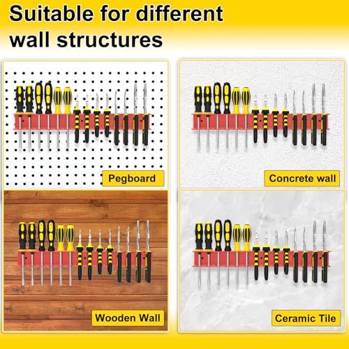 Screwdriver Plier Organizer Wall Mount