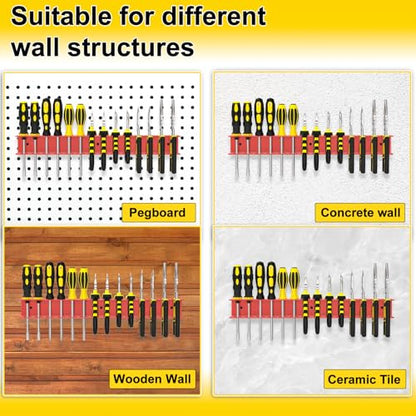 Screwdriver Plier Organizer Wall Mount
