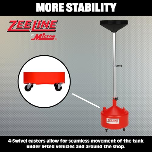 ZE8DC 8 Gallon Poly Oil Drain