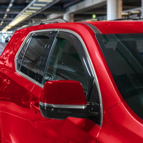 in Channel Extra Durable Rain Guards for ChevyTraverse 2018
