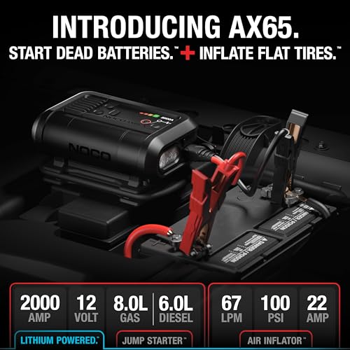 Boost Air AX65 2000A 12V Jump Starter