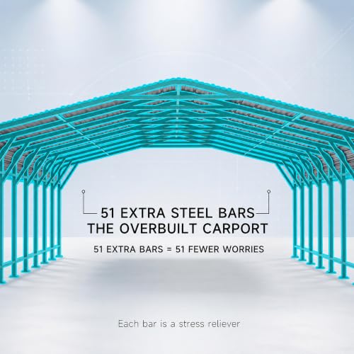 20x30 FT Metal Carport