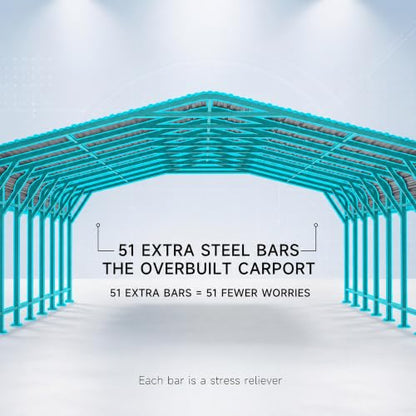 20x30 FT Metal Carport