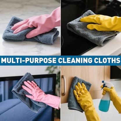 Microfiber Cleaning Cloths (15 Count)