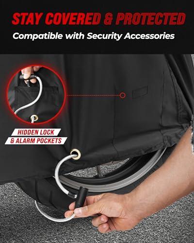 Waterproof Outdoor Motorcycle Cover for Adventure Bikes