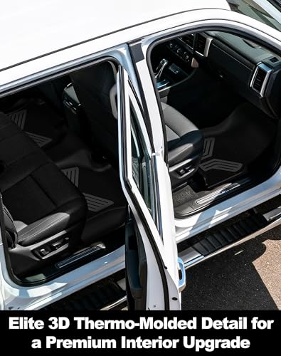 Color TPE Floor Mats for Chevrolet Silverado 2019
