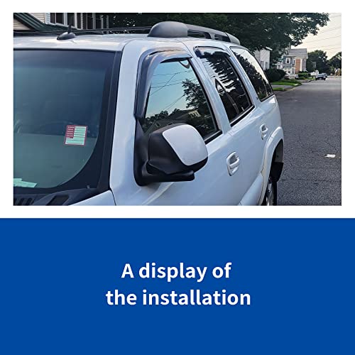 Tape On Rain Guards Compatible with Toyota RAV4 01 (4 Count)