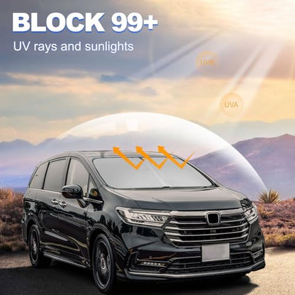Foldable Front Windshield Sunshade for Honda Odyssey 2018