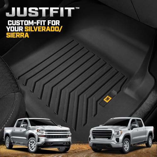JustFit™ 3D Custom Fit Floor Mats Chevrolet Silverado 1500