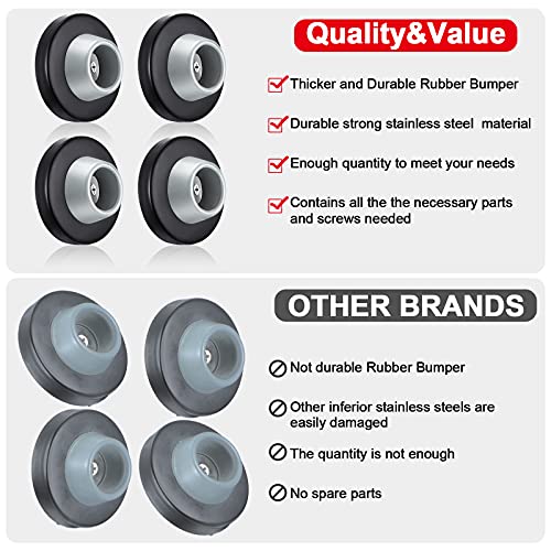 Door Stopper Wall Bumper Flush Mount Protector
