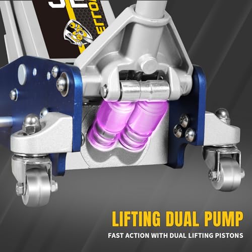 2.5 Ton Floor Jack Aluminum and Steel Racing Car Jack