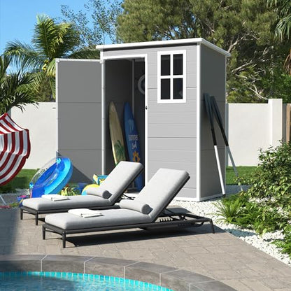 Outdoor Storage Shed 5x3 FT (2.0106 Ounce)