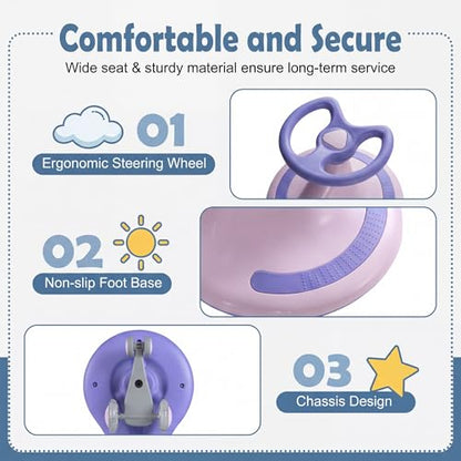 Wiggle Car 2 in 1 Swing Car for Kids