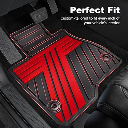 Rubber Floor Mats for Nissan Rogue 2021