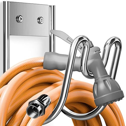 Stainless Steel Garden Hose Holder (2 Count)