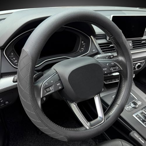 Nappa Leather Steering Wheel Cover