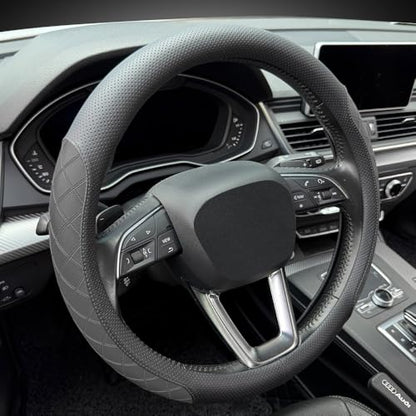 Nappa Leather Steering Wheel Cover