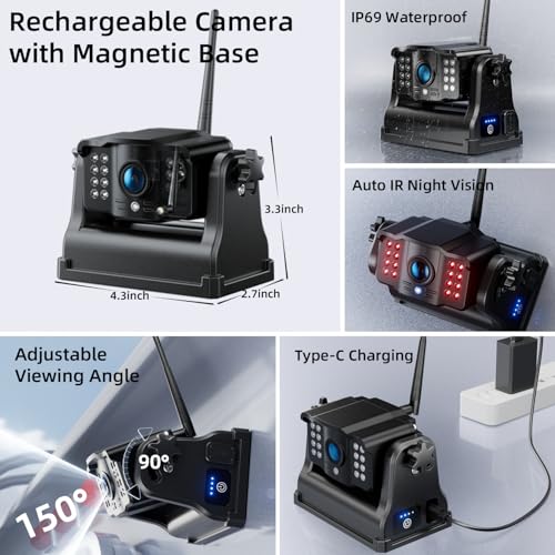 Magnetic Wireless Backup Camera