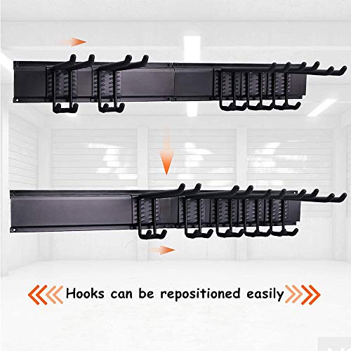 24 Inch Wall Mounted Ski Rack