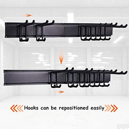 24 Inch Wall Mounted Ski Rack