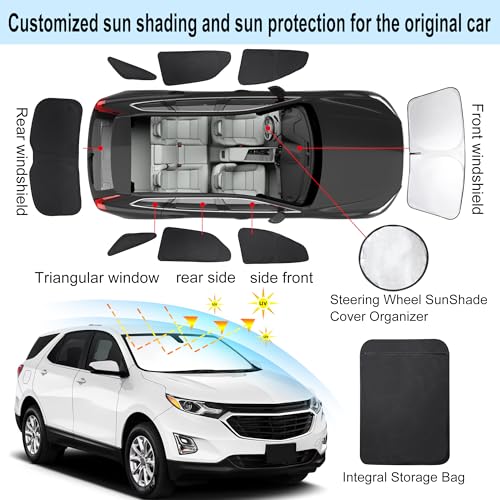 Window Shades for Chevrolet (8 Count)