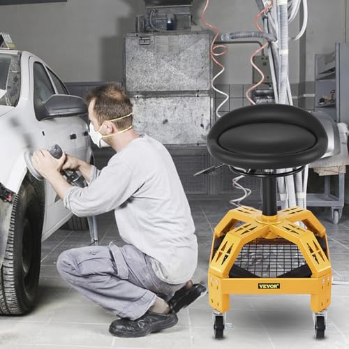 Rolling Garage Stool