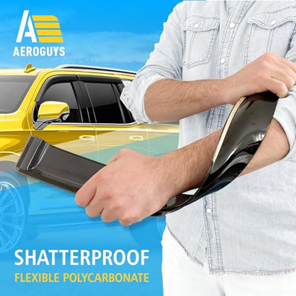 Extra Durable Window Deflectors Tape (4 Count)