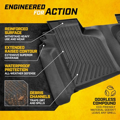JustFit™ 3D Custom Fit Bench Floor Mat for 2019