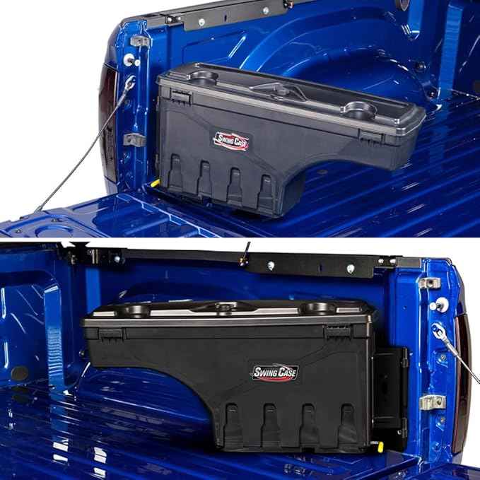 RealTruck UnderCover SwingCase Truck Bed Storage Box | SC302D | Fits 2019 - 2025 Dodge Ram 1500/2500 Drivers Side (New Body Style)