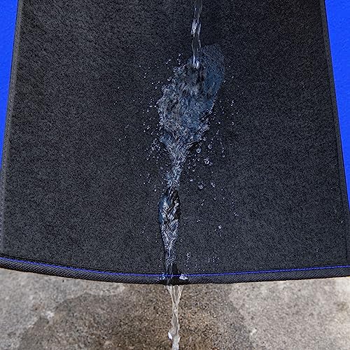 Rainbow Waterproof Universal Fit Faux Leather Car Carpet