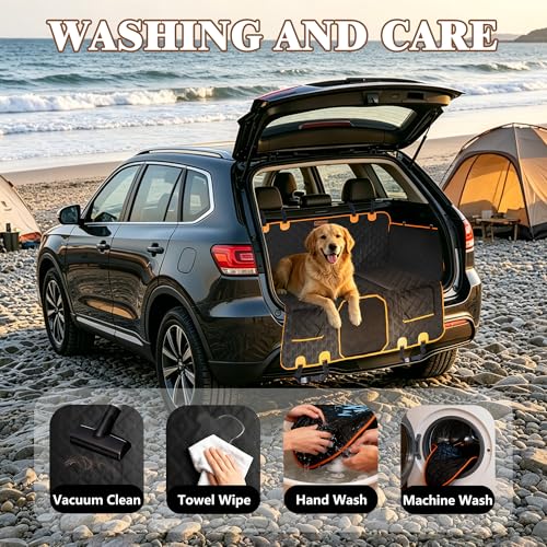 Hard Bottom Car Seat Cover for Dogs