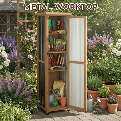 Tall Narrow Outdoor Storage Cabinet