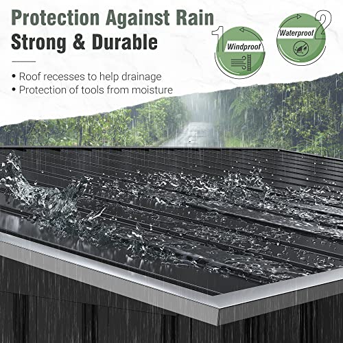 5.8x3.3 FT Outdoor Storage Shed