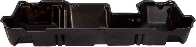 DuHa 30100 Under Seat Storage fits 2019-2026 Ram 1500 Crew Cab (New Body Style) | Black Heavy Duty Back Seat Organizer | Easy Installation | Seamless Integration