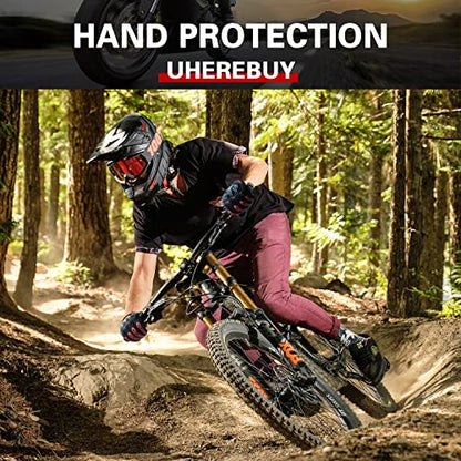 Motorcycle Gloves Touch Screen Full Finger Riding Gloves Knuckle Protection for Men and Women for Dirt Riding