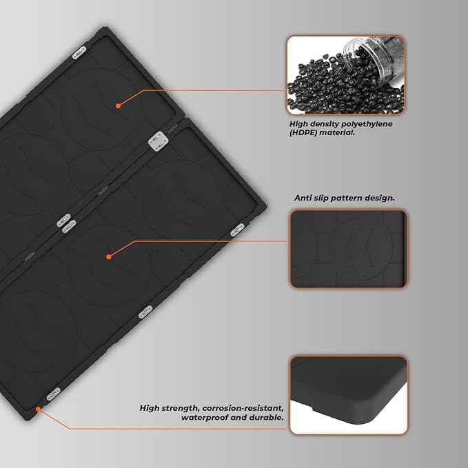 LECARDIO Heavy Duty Slide-Out Truck Bed Cargo Tray,Pull-Out Storage Organizer for Pickup Trucks,Fits 5'5" Beds & Longer