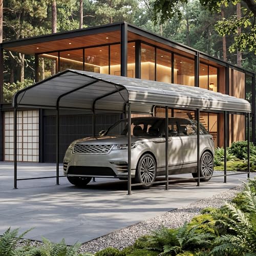 10x20 FT Heavy Duty Metal Carport