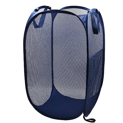 Sturdy Mesh Laundry Hamper Basket Bag