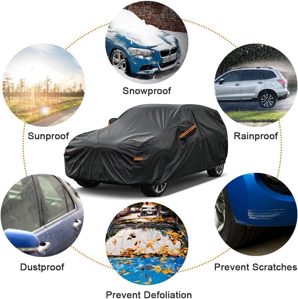 7 Layers Car Cover Custom Fit for Honda Fit