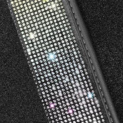 Multicolor Bling Car Floor Mats Full Set