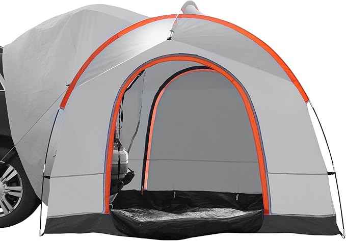 VEVOR SUV and Pickup Truck Camping Tents, Waterproof Double Layer Design with Carry Bag, Accommodates 2-9 Persons for Outdoor Activities